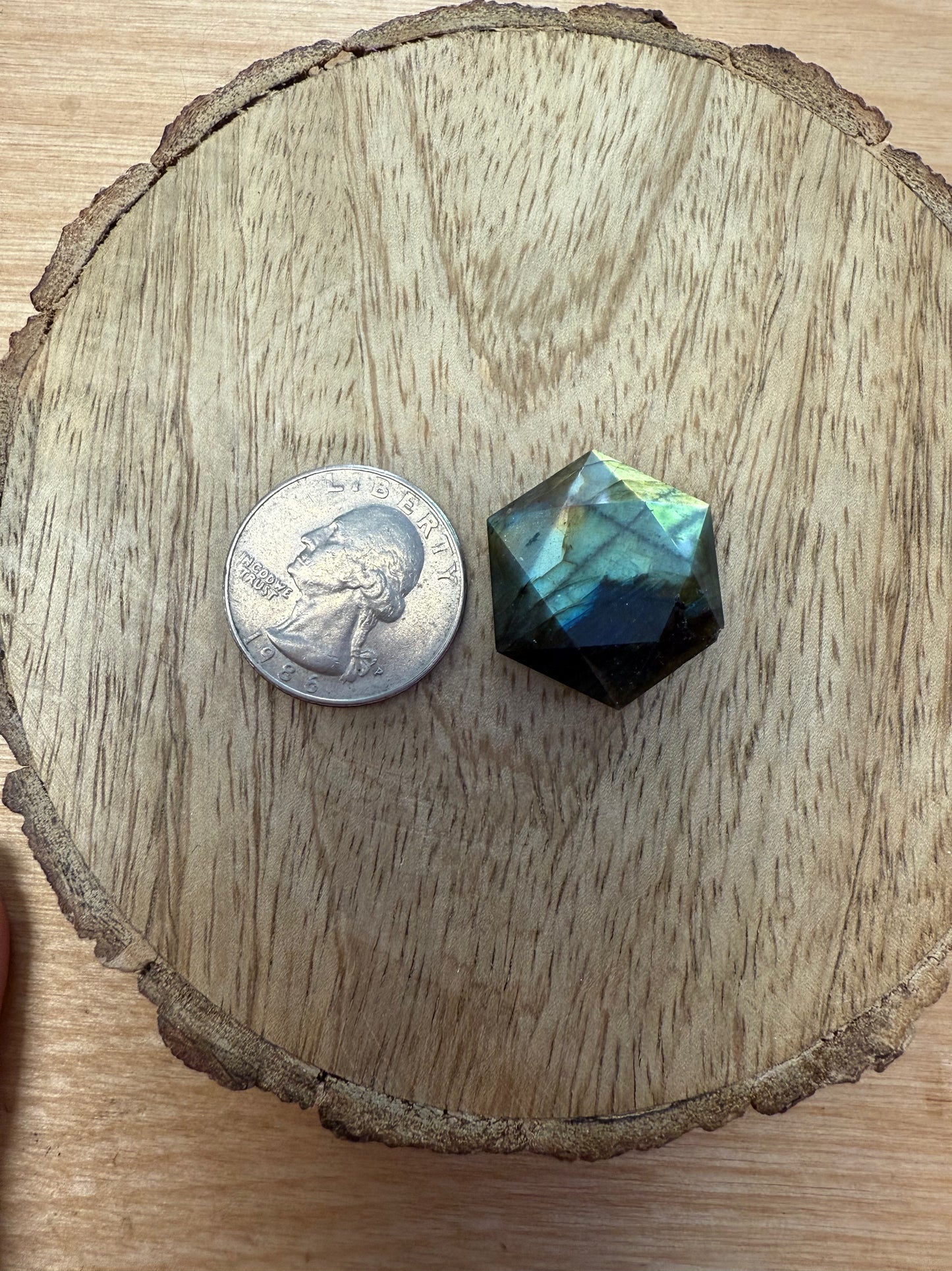 Mini Hexagon Shaped Crystals