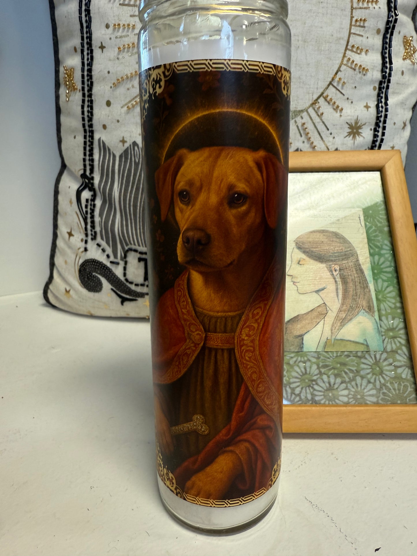Saint Charles Queen of Cozy Coven Candle - Cozy Coven