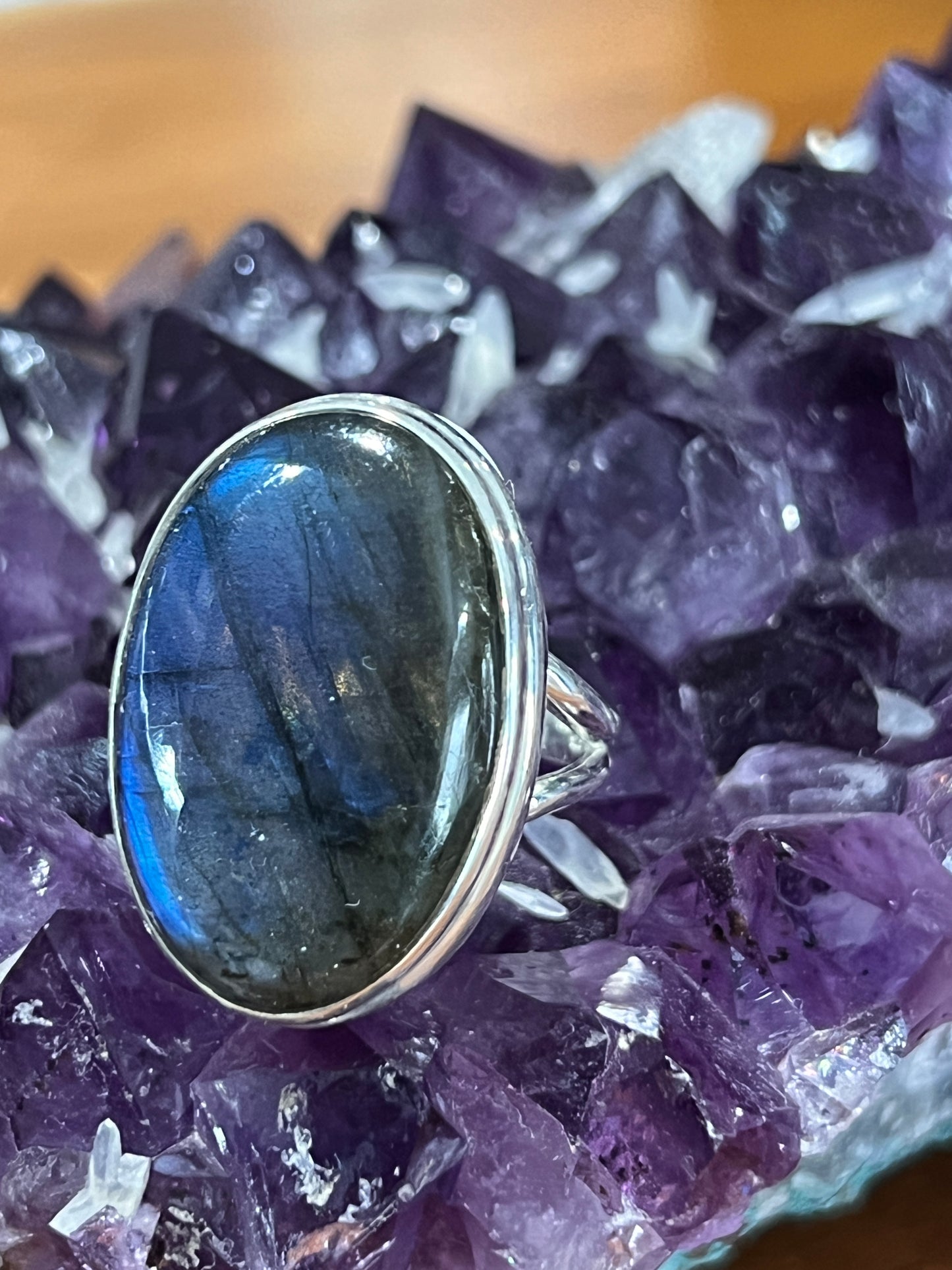 Labradorite Ring