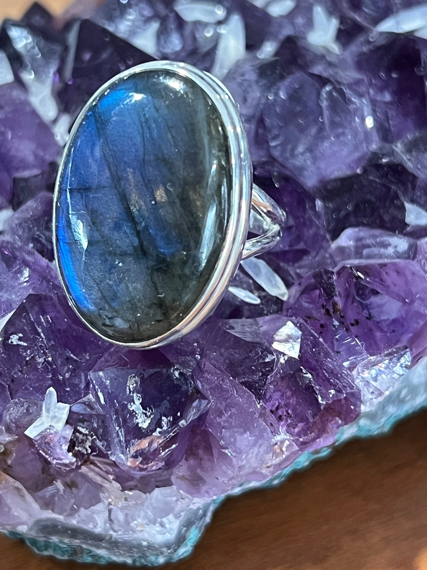 Labradorite Ring