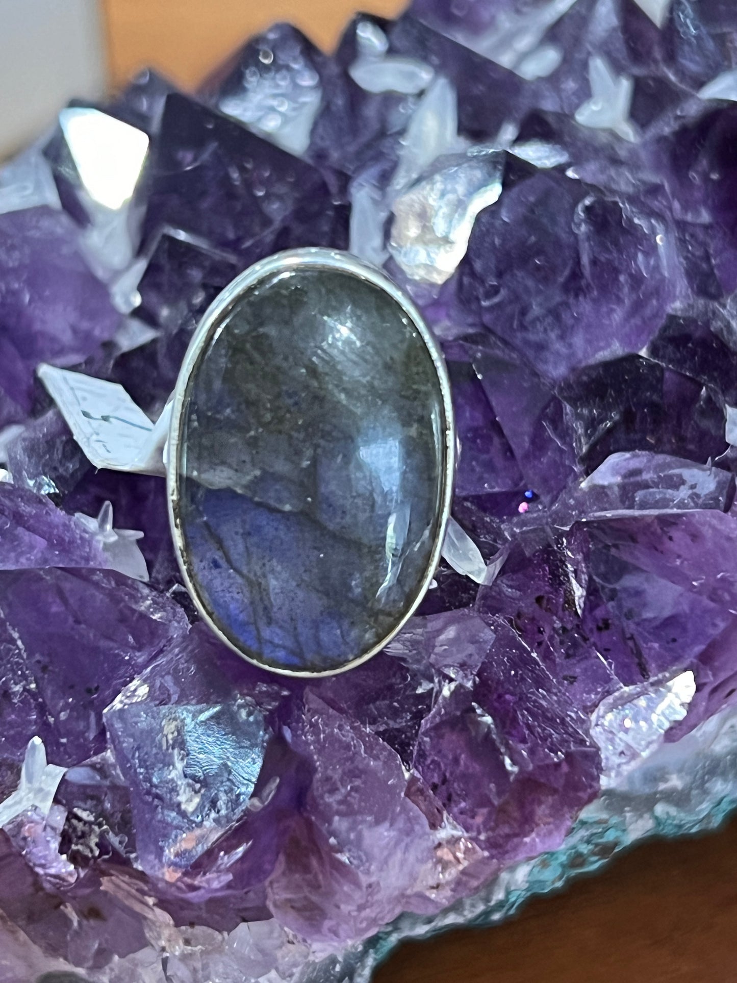 Labradorite Ring