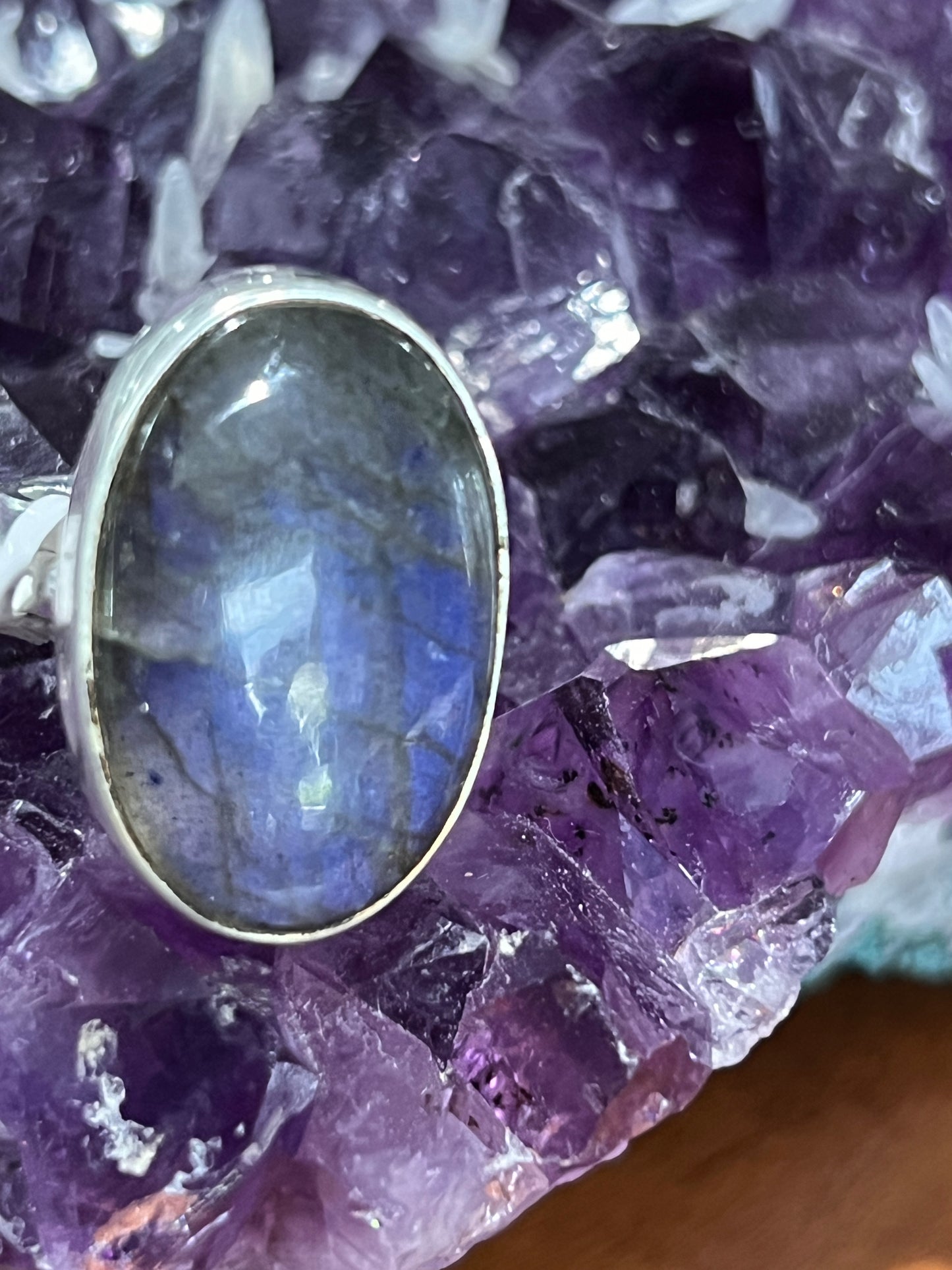 Labradorite Ring
