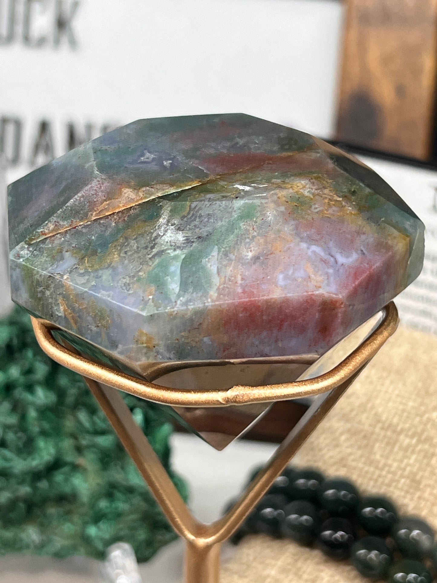 Diamond Shaped Crystals