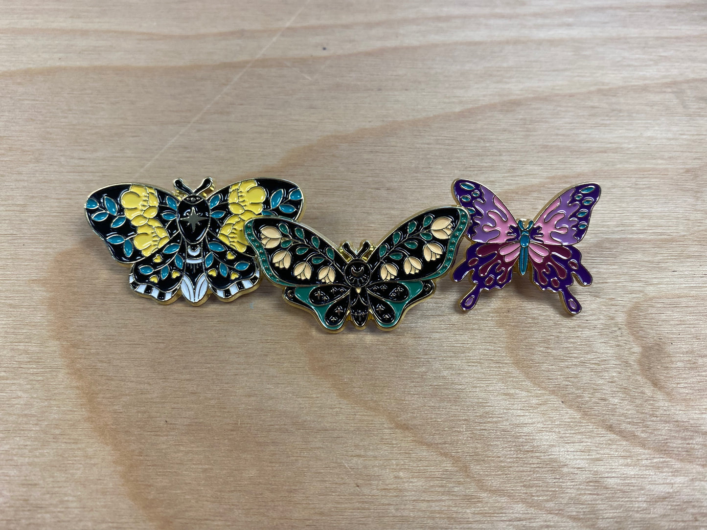 Enamel Butterfly Pins
