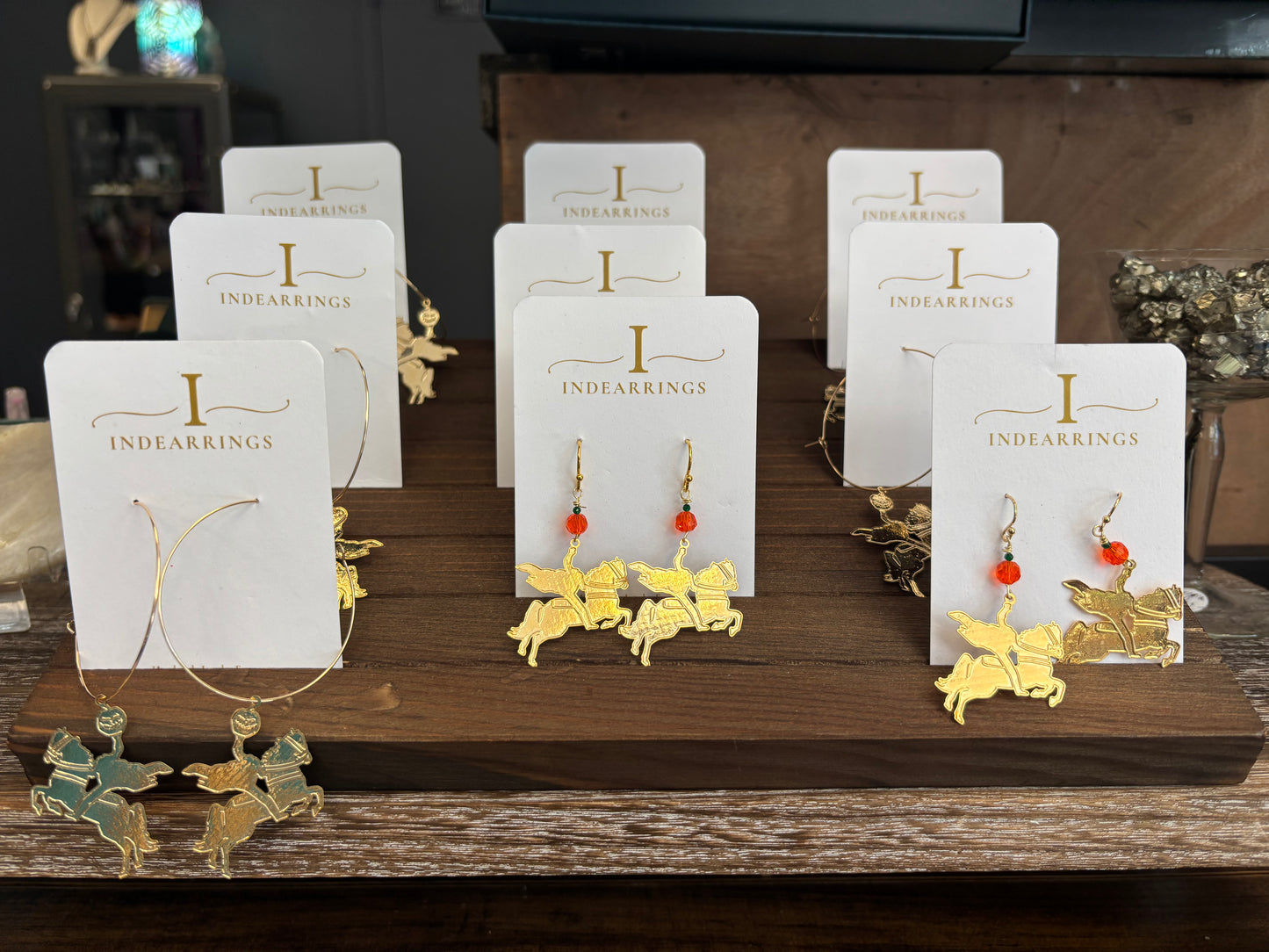 Headless Horseman Earrings By Indearrings