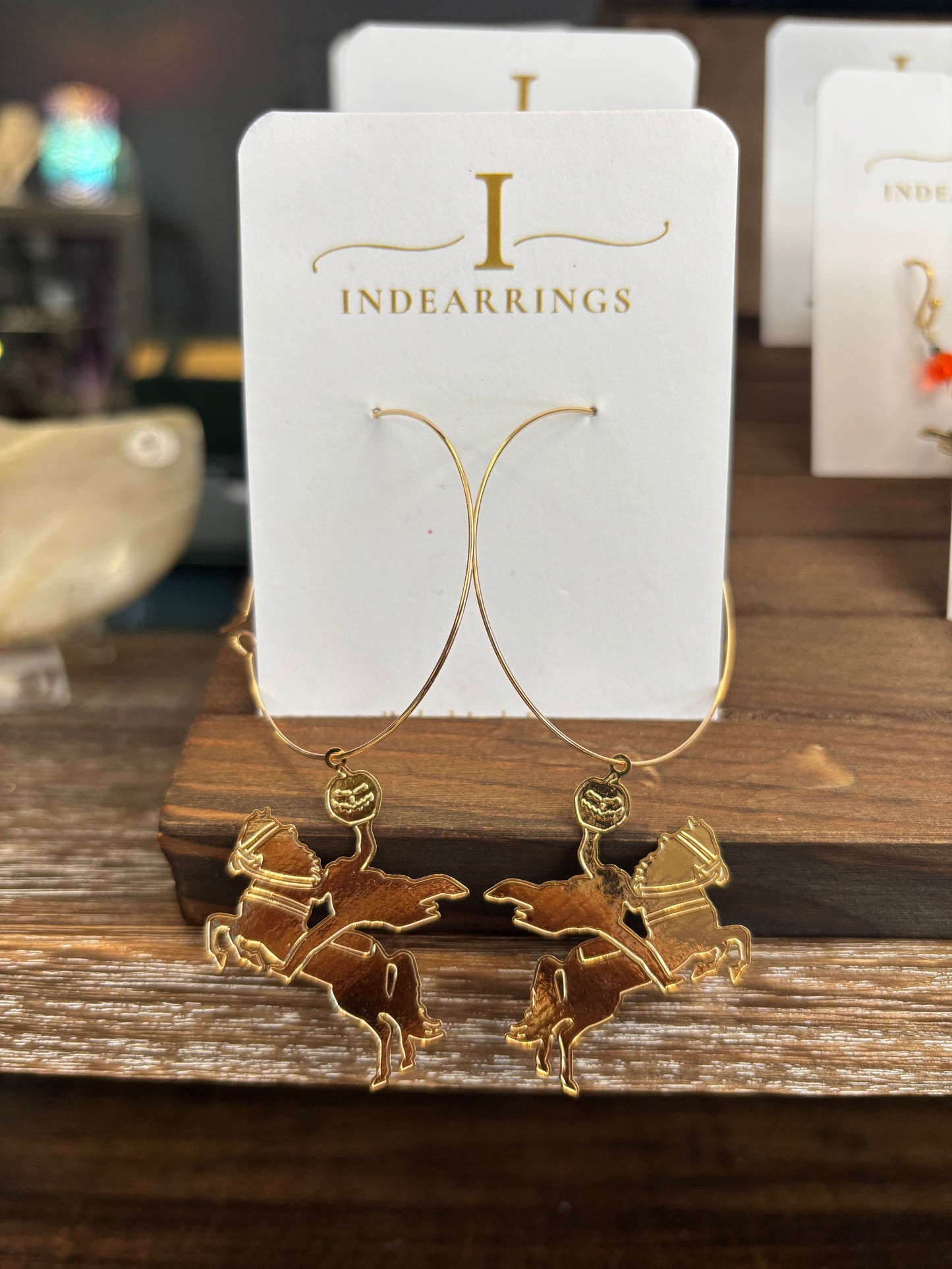 Headless Horseman Earrings By Indearrings