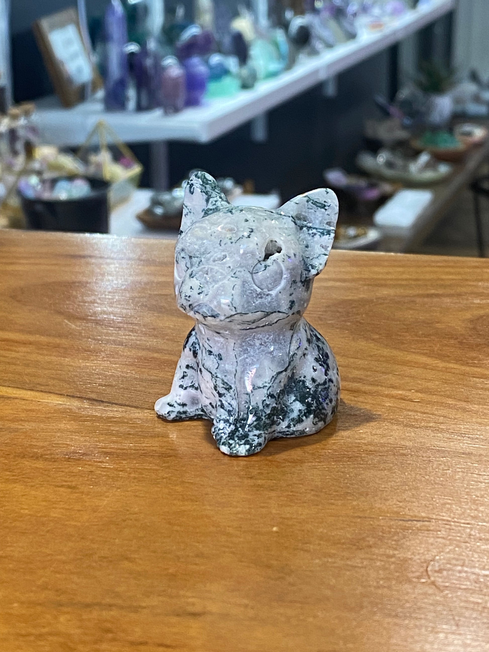 Dog π  Crystal Carvings - Cozy Coven