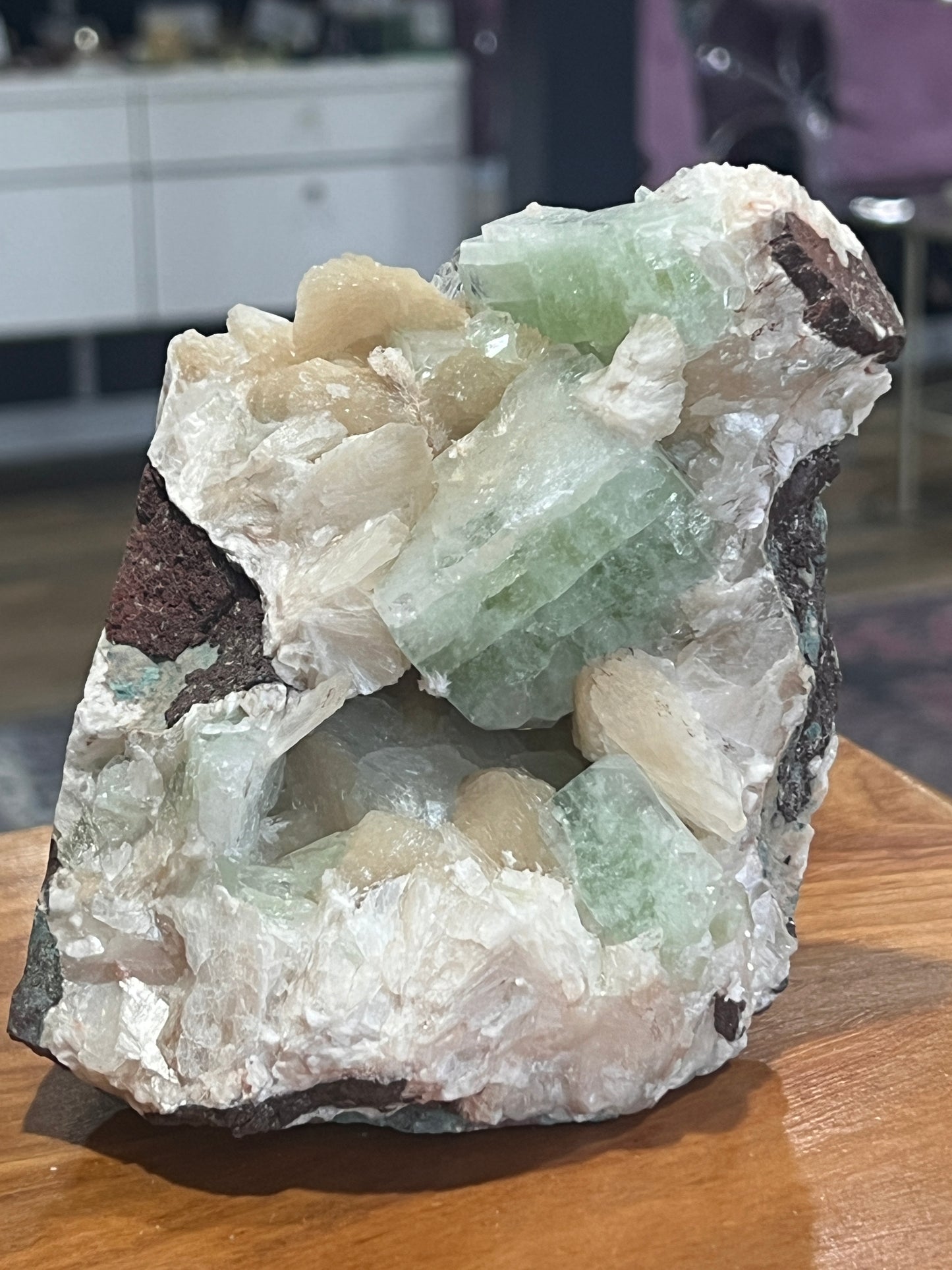Rare Green Apophyllite