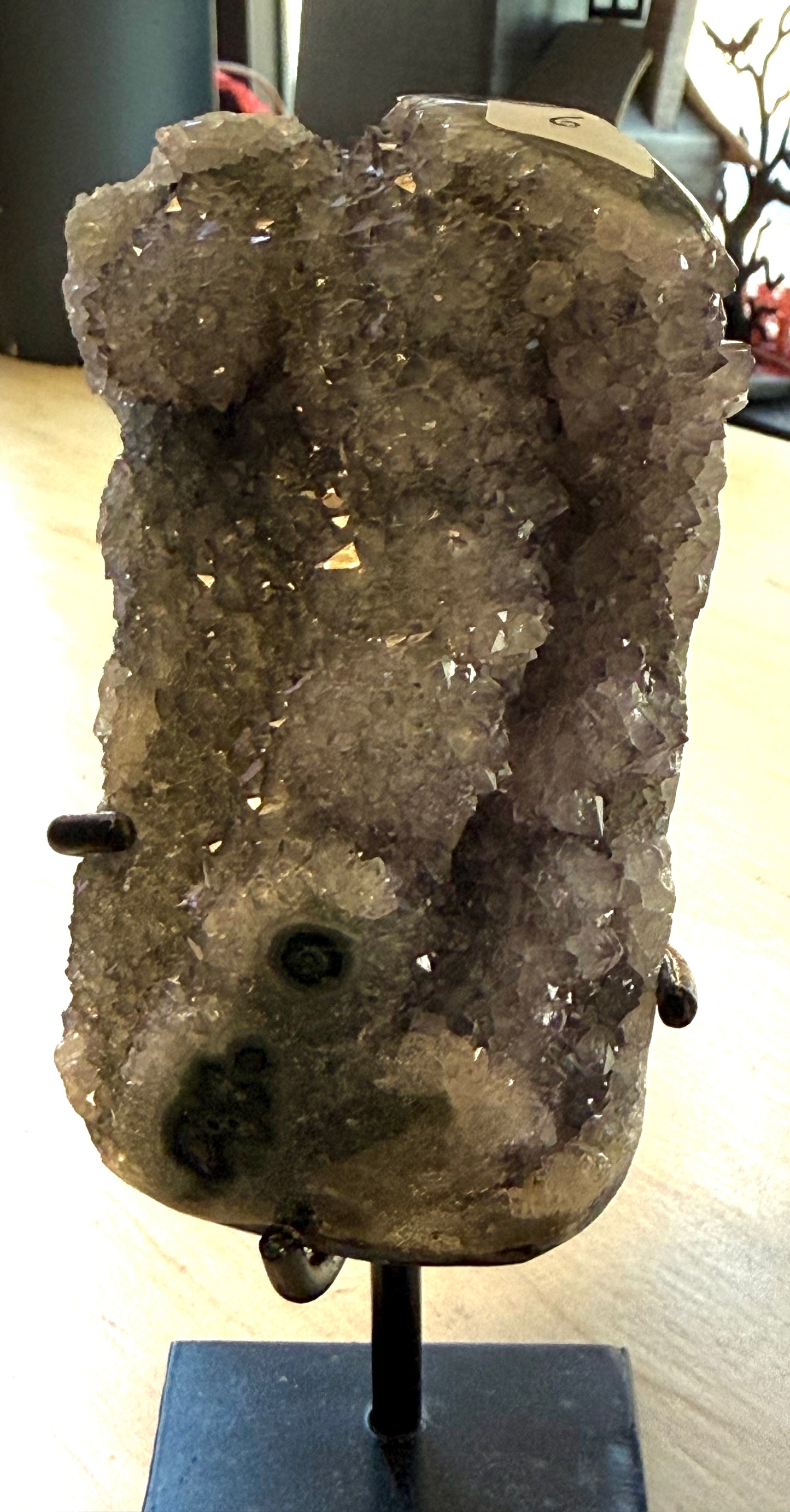 Mixed Minerals on Stand