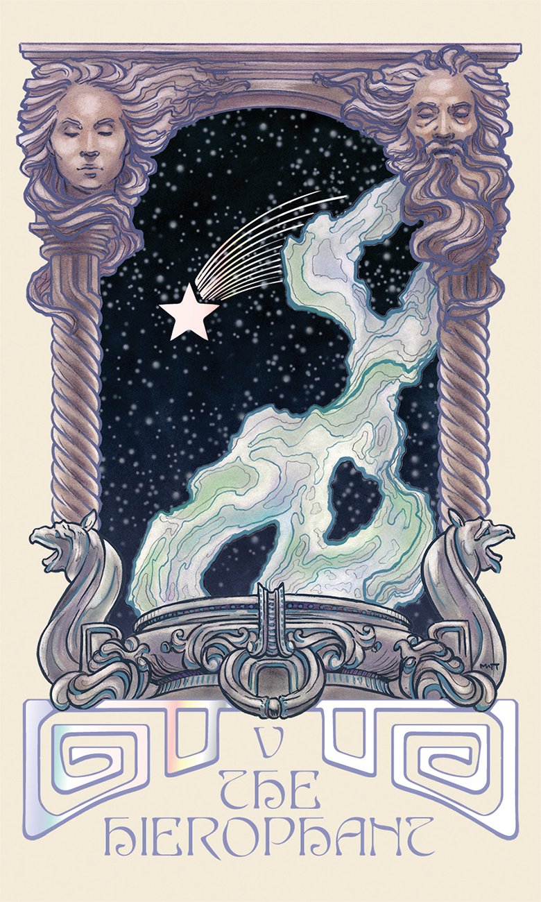 Ethereal Visions Tarot - Luna Edition by Matt Hughes