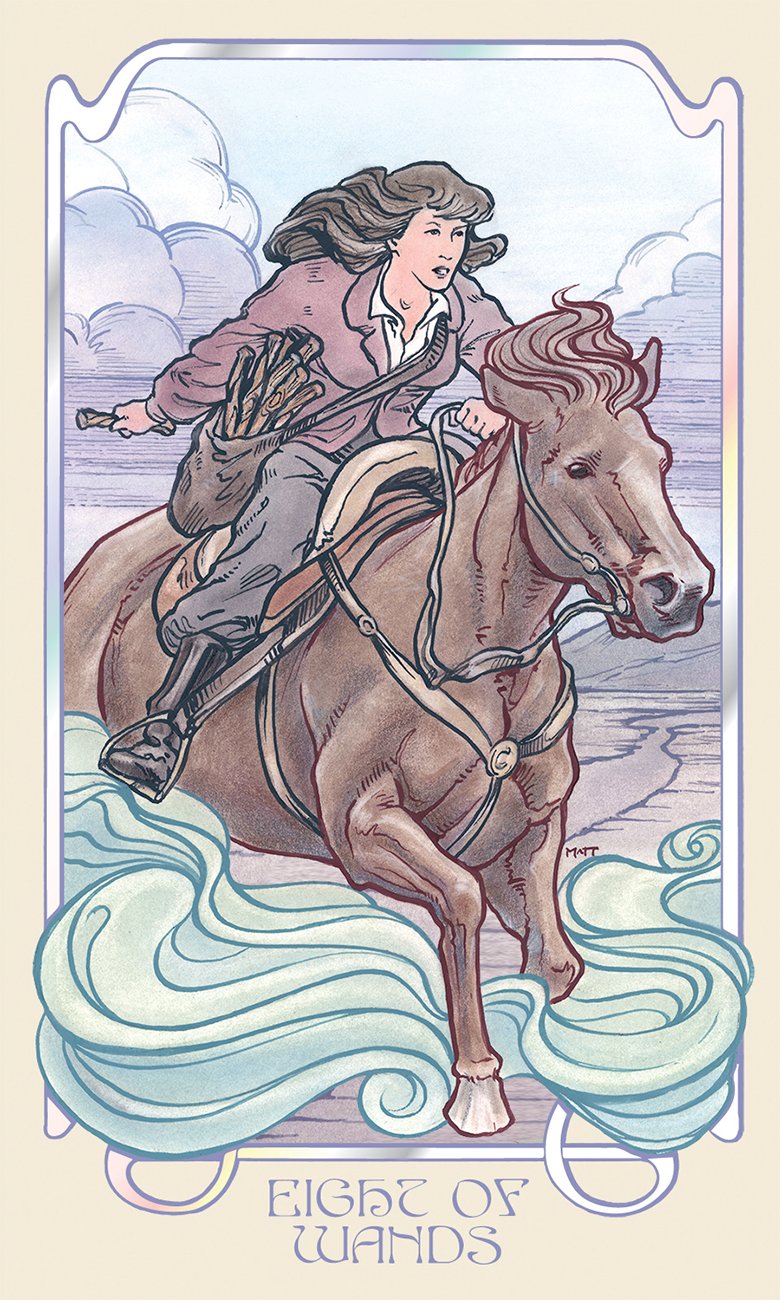 Ethereal Visions Tarot - Luna Edition by Matt Hughes
