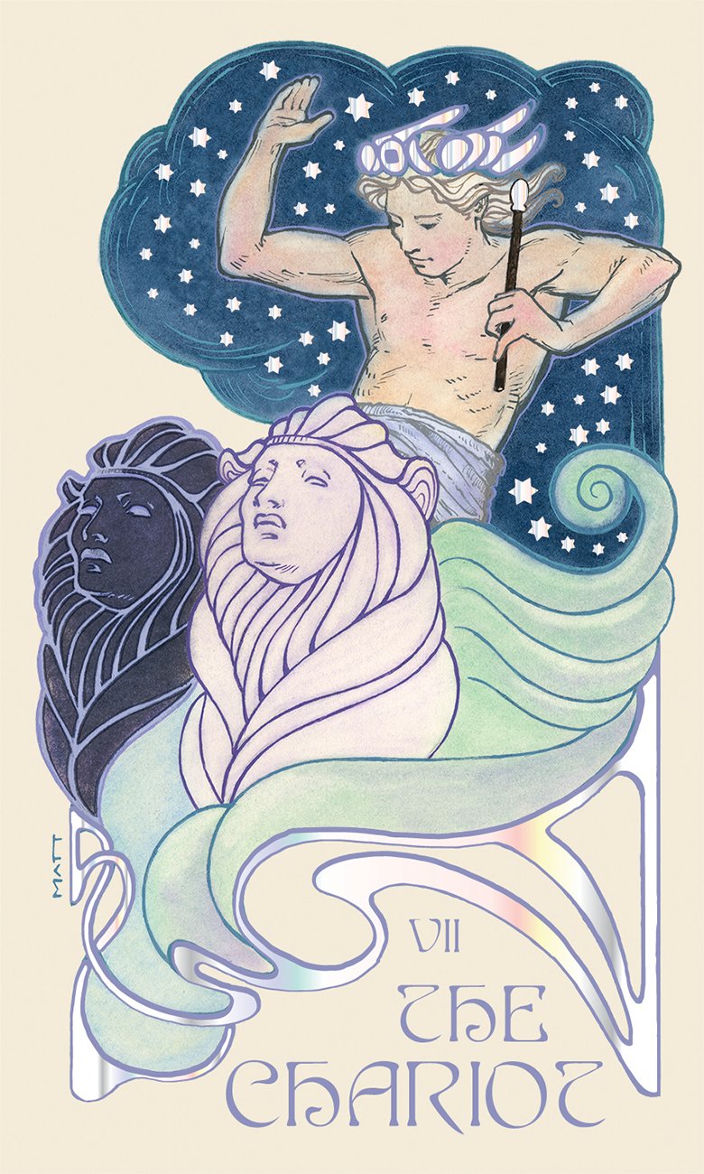 Ethereal Visions Tarot - Luna Edition by Matt Hughes