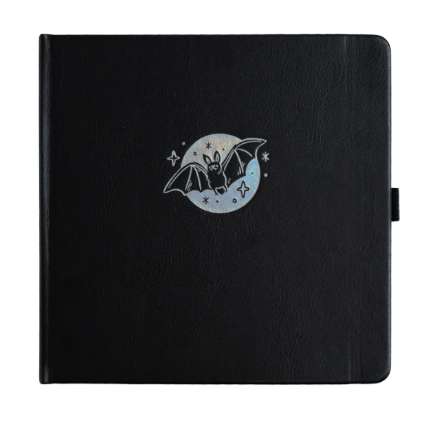 Cute Bat Dot Grid Notebook Archer & Olive Halloween 2025 Collection