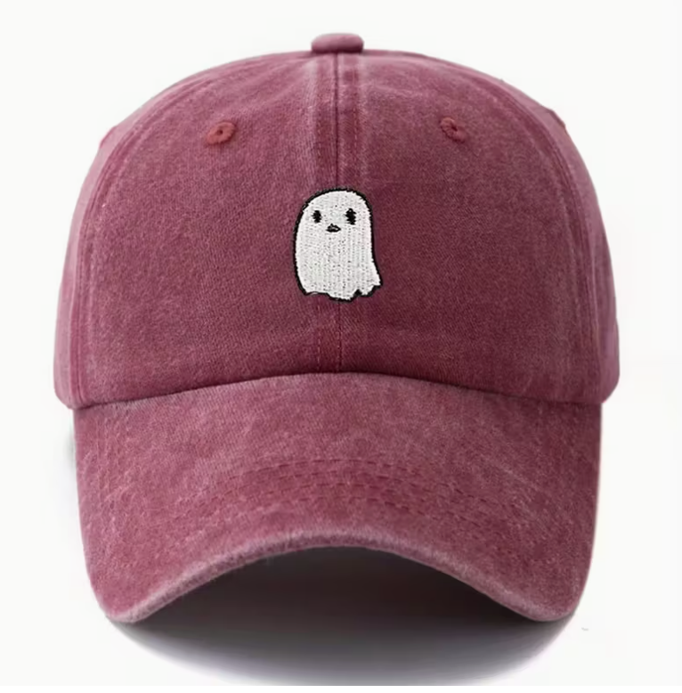 Ghost Baseball Cap