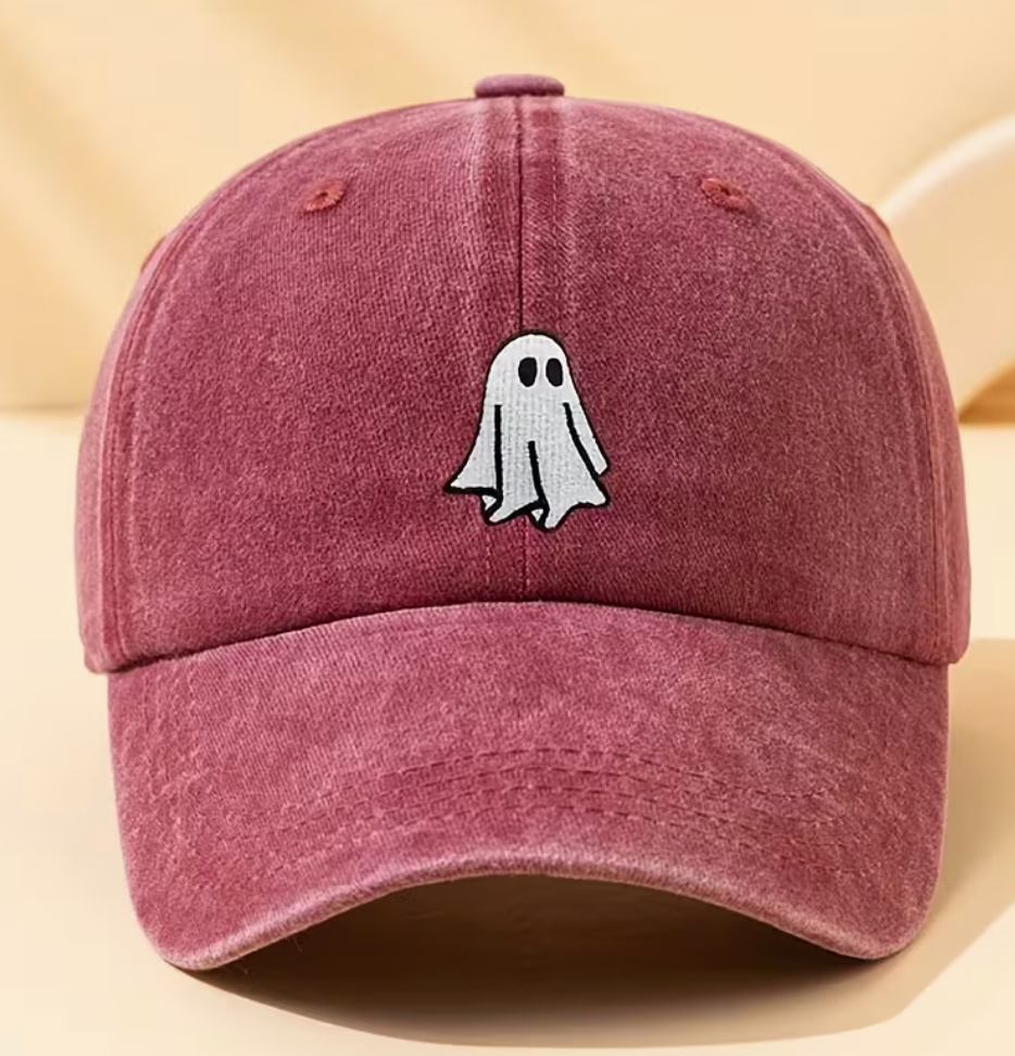 Ghost Baseball Cap