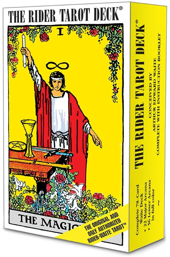 Rider-Waite Tarot Deck By A.E Waite Designed Pamela Colman Smith