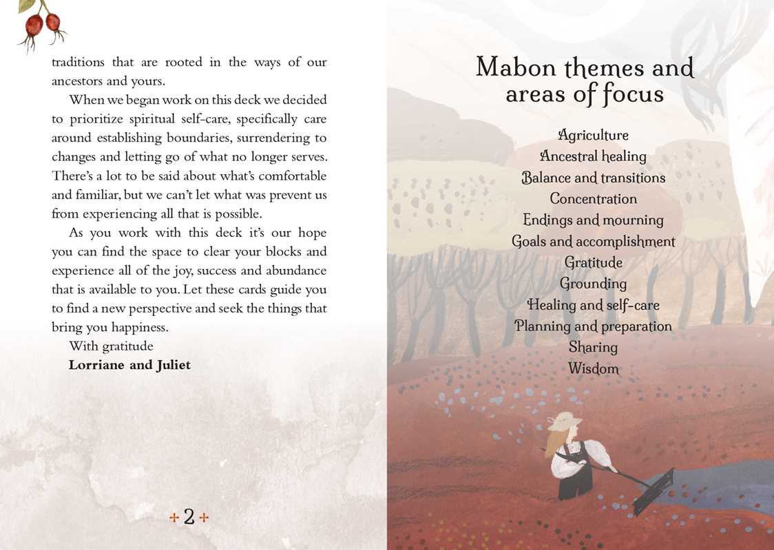 Mabon Oracle | Seasons of the Witch: by Lorriane Anderson