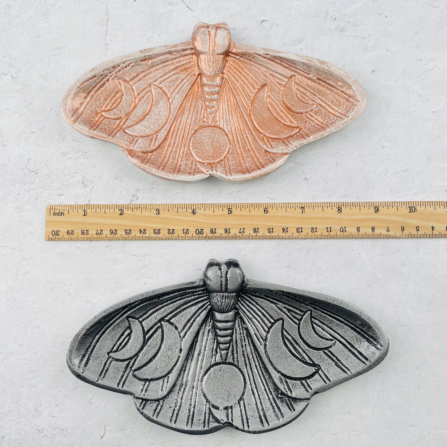 Moth Jewelry Holder Tray - Moon Phase Design