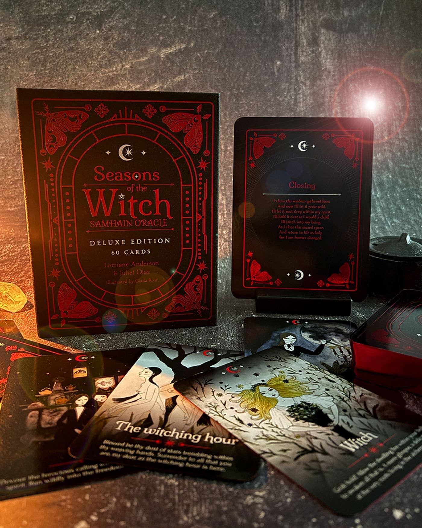 Seasons of the Witch: Samhain Oracle DELUXE EDITION by Lorriane Anderson