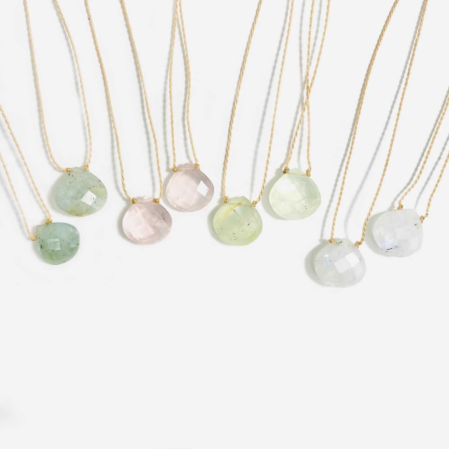 Gemstone Drop Necklace