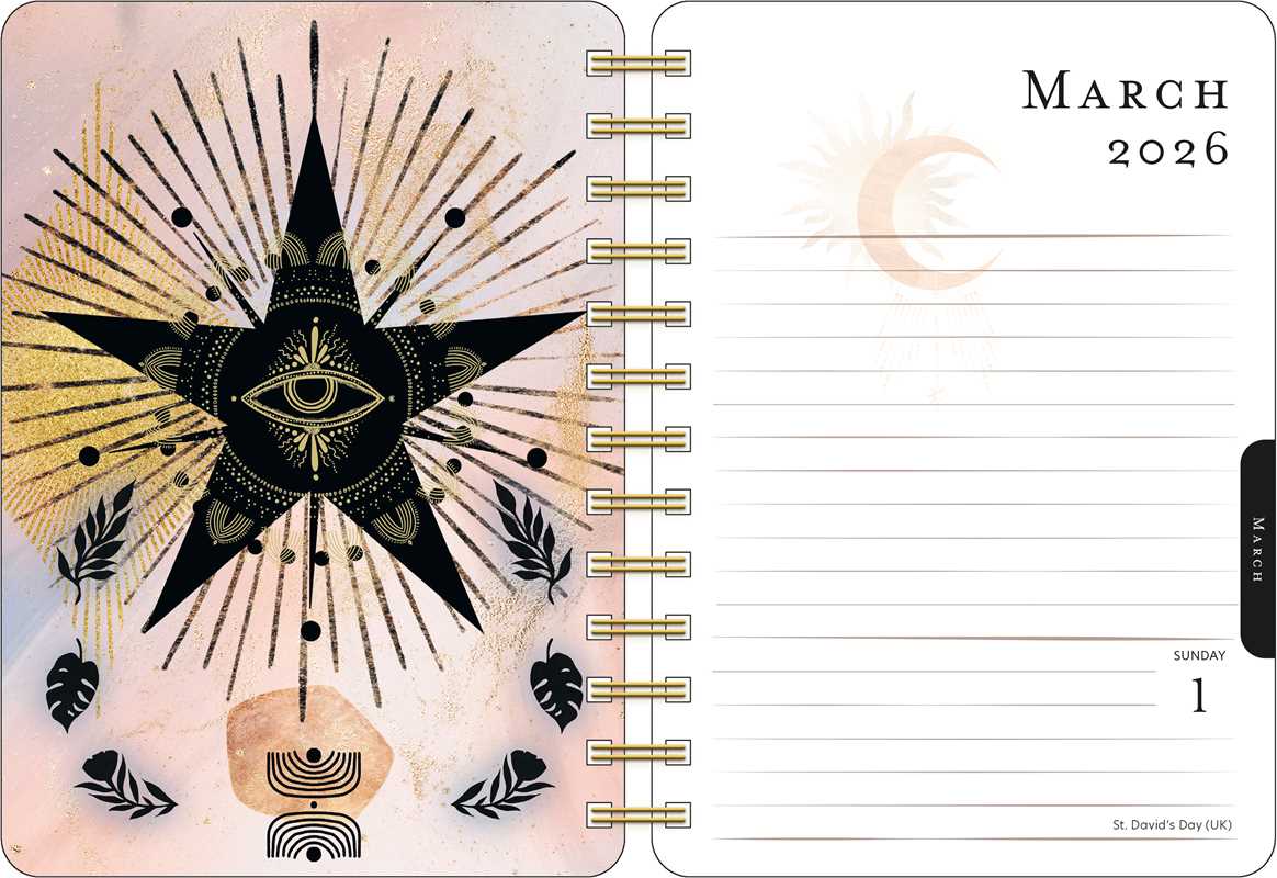 Year of the Witch 2026 Weekly Planner Calendar by Temperance Alden