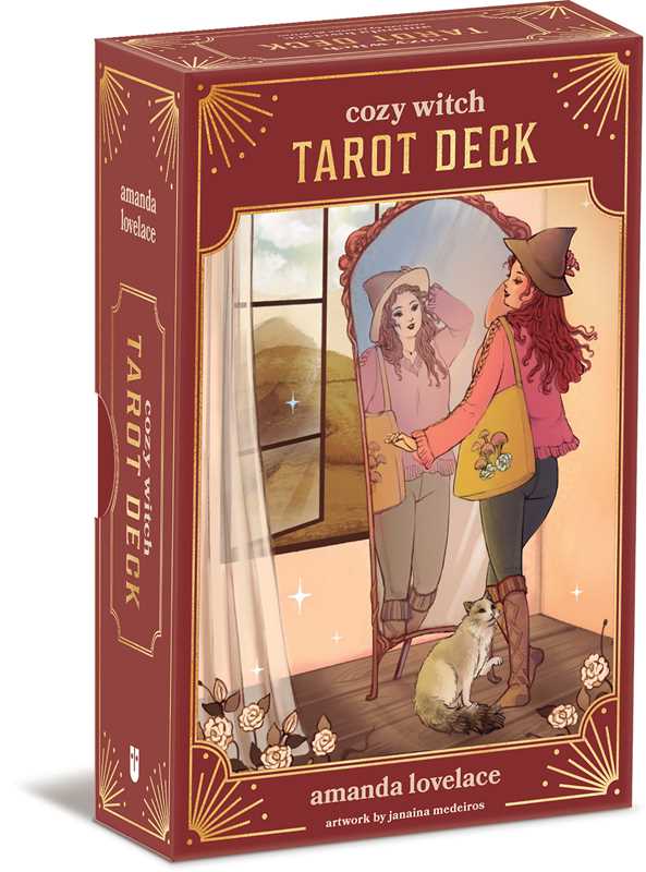 Cozy Witch Tarot Deck and Guidebook by Amanda Lovelace - Cozy Coven