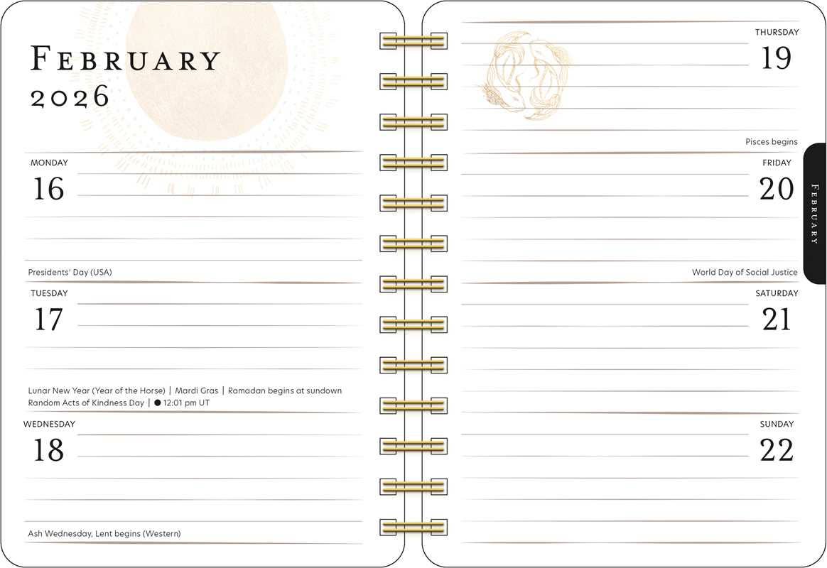 Year of the Witch 2026 Weekly Planner Calendar by Temperance Alden
