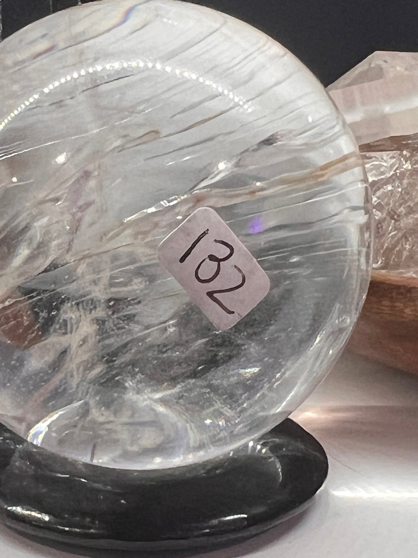 Lemurian Quartz Sphere