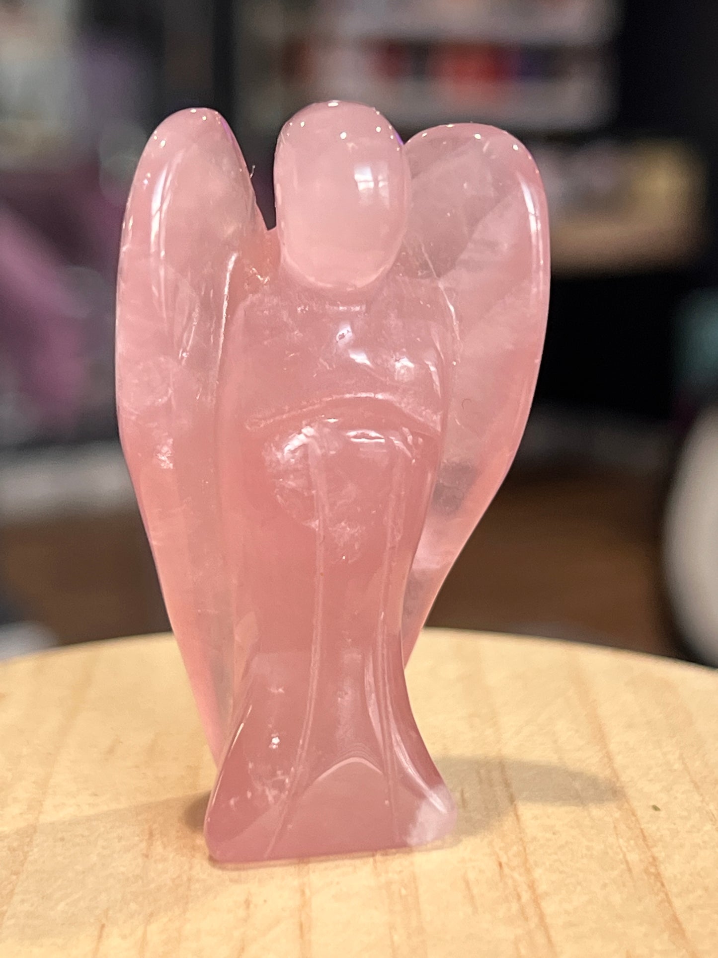 Angel Crystal Carving - Cozy Coven