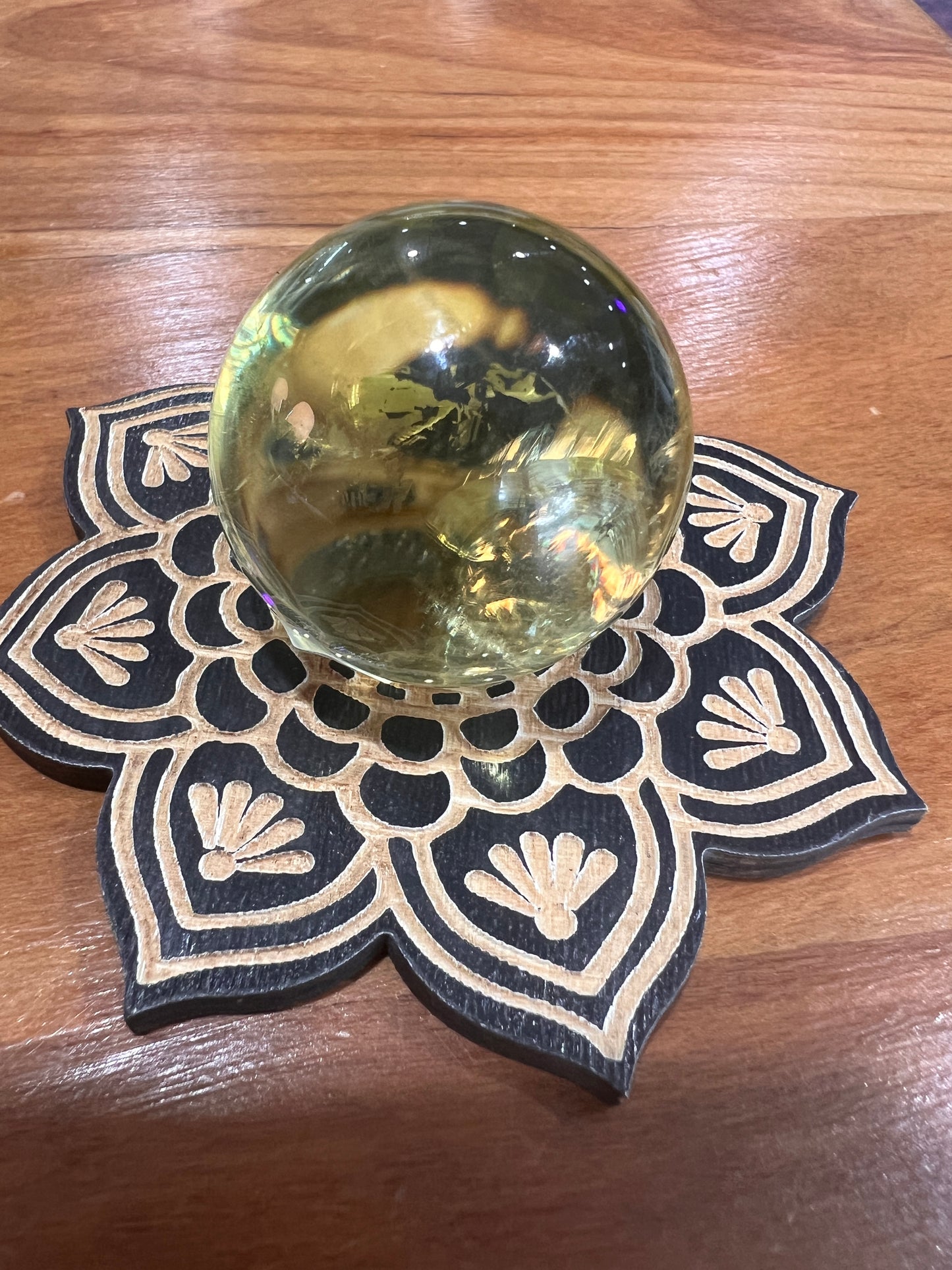 Citrine sphere