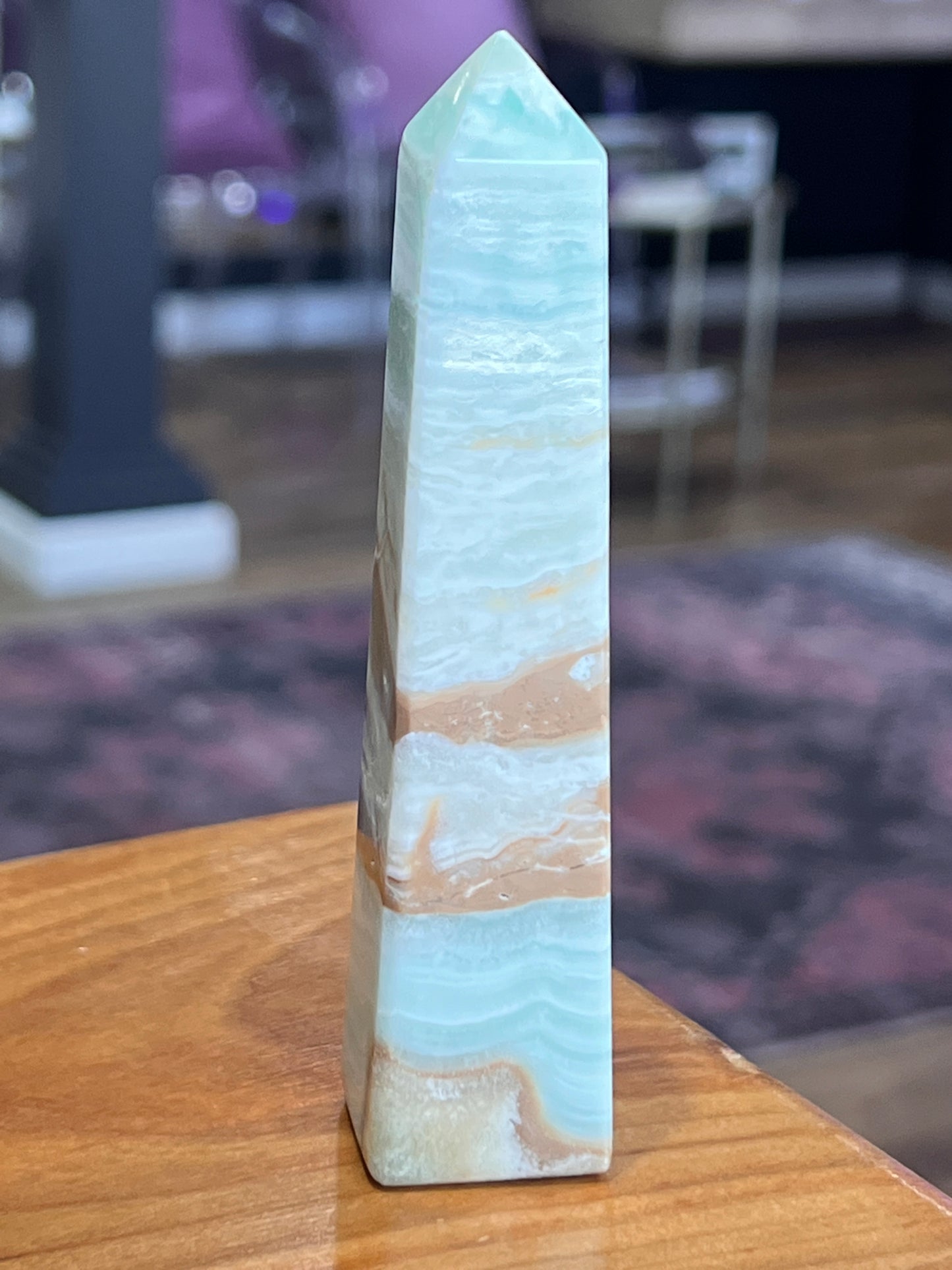 Caribbean Calcite Towers Best Quality Grade AAA - Pakistan - Stone of Calm