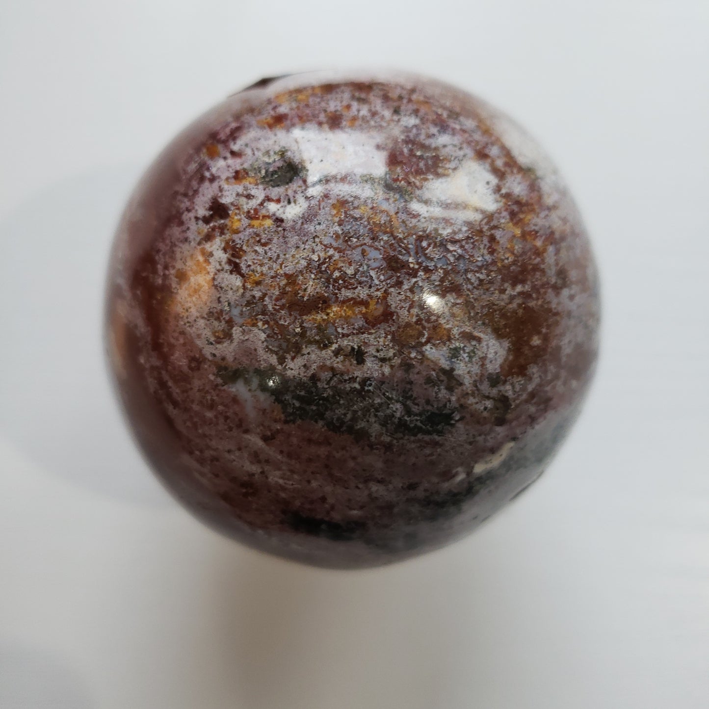 Ocean Jasper Sphere G79 - The Healing Collective NY
