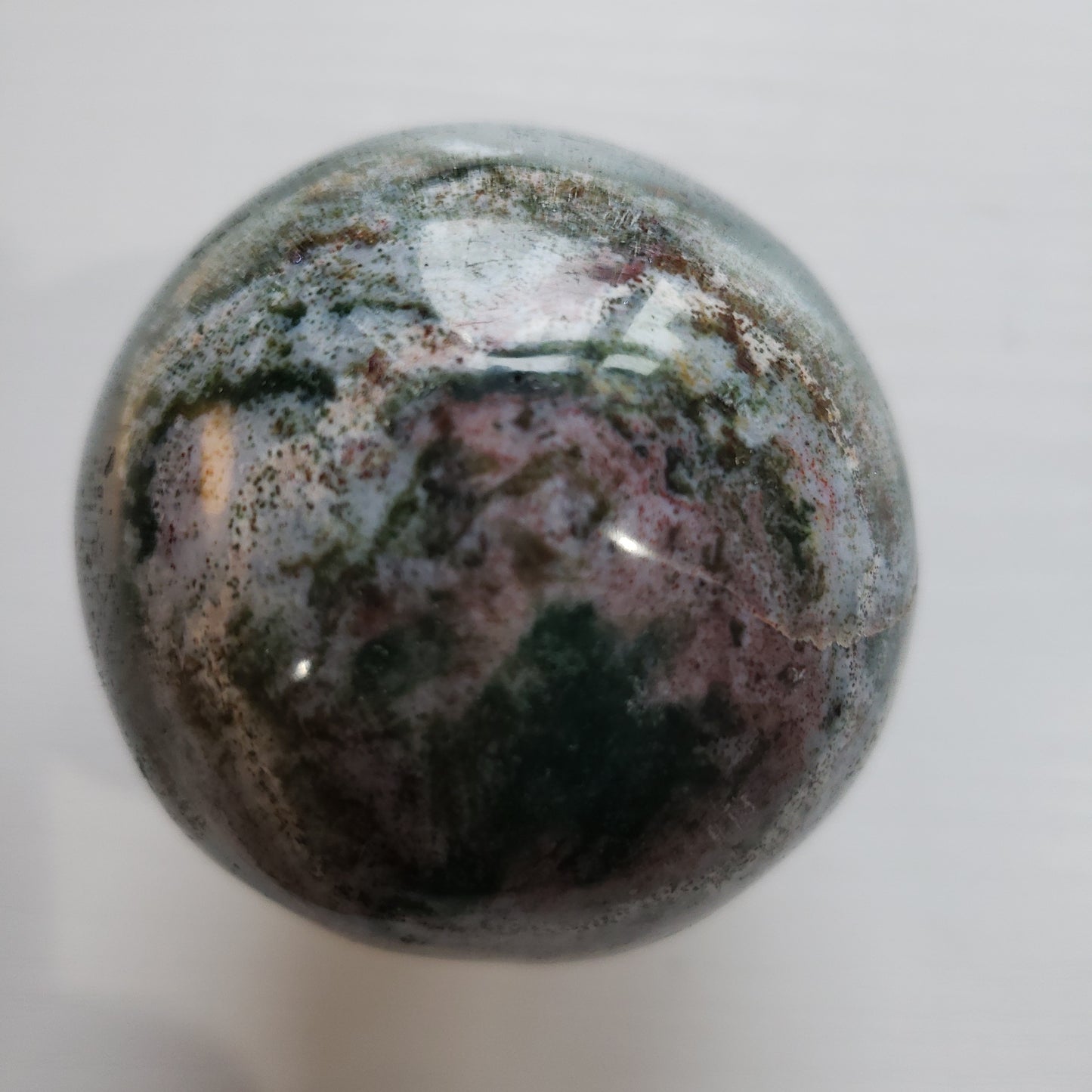 Ocean Jasper Sphere C36 - The Healing Collective NY