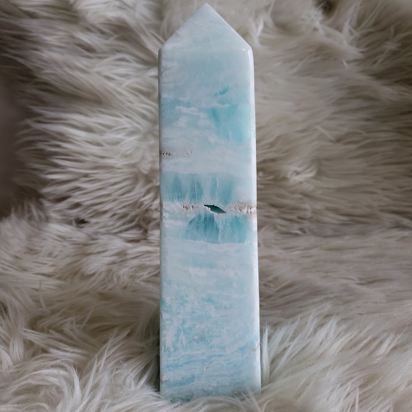 Caribbean Calcite Tower - The Healing Collective NY