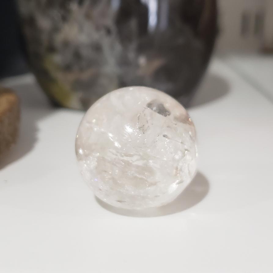 Clear Quartz Mini Sphere - The Healing Collective NY