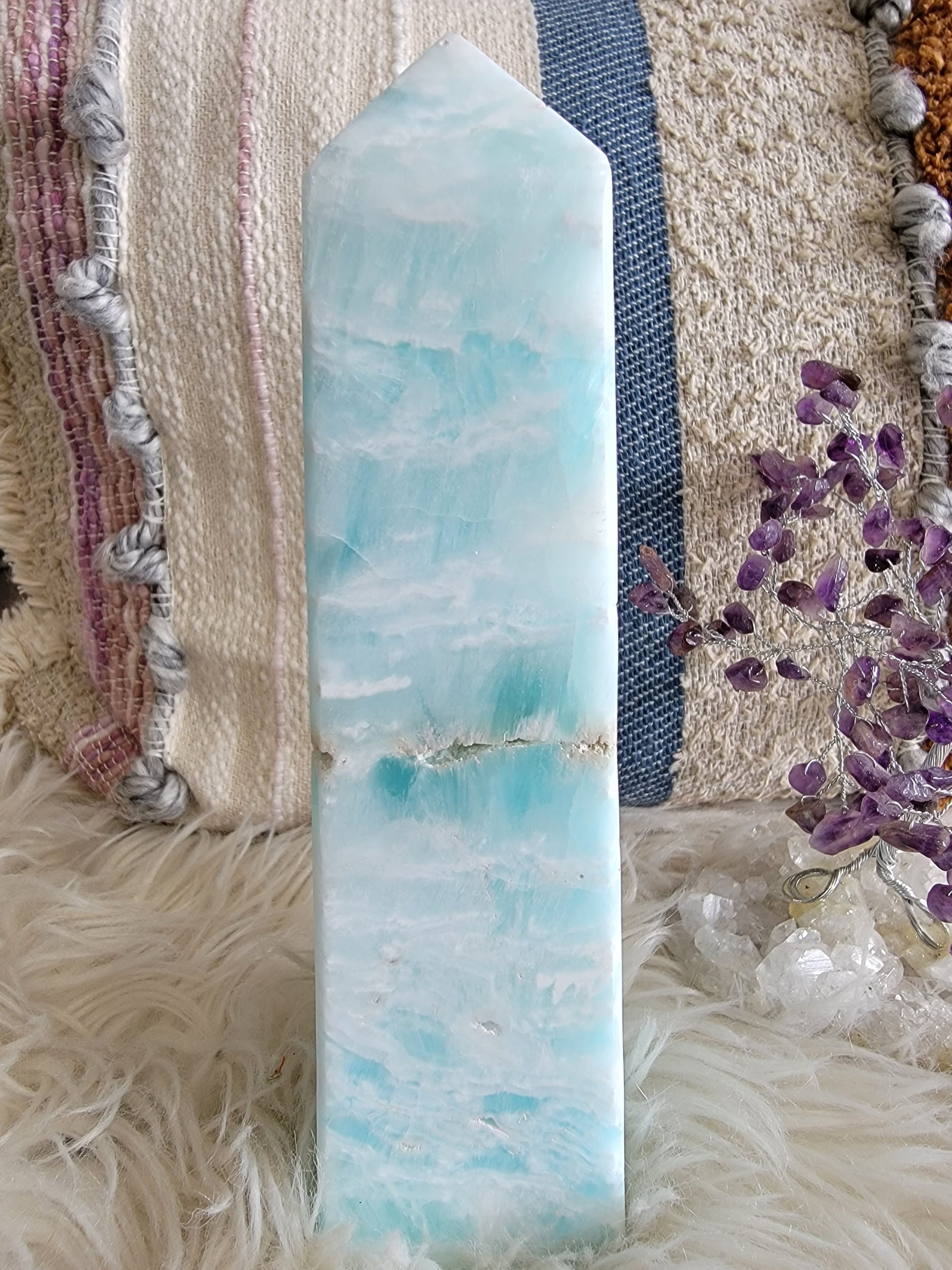 Caribbean Calcite Tower (c) - The Healing Collective NY
