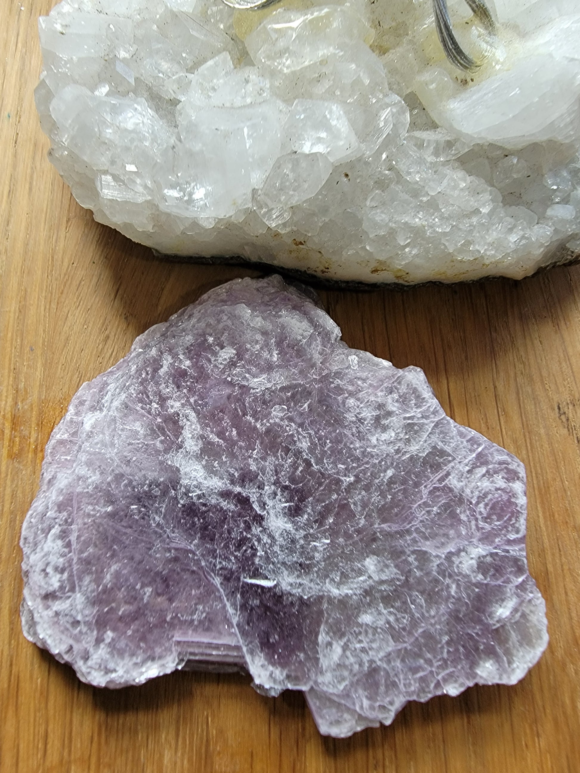 Lepidolite Slices - The Healing Collective NY