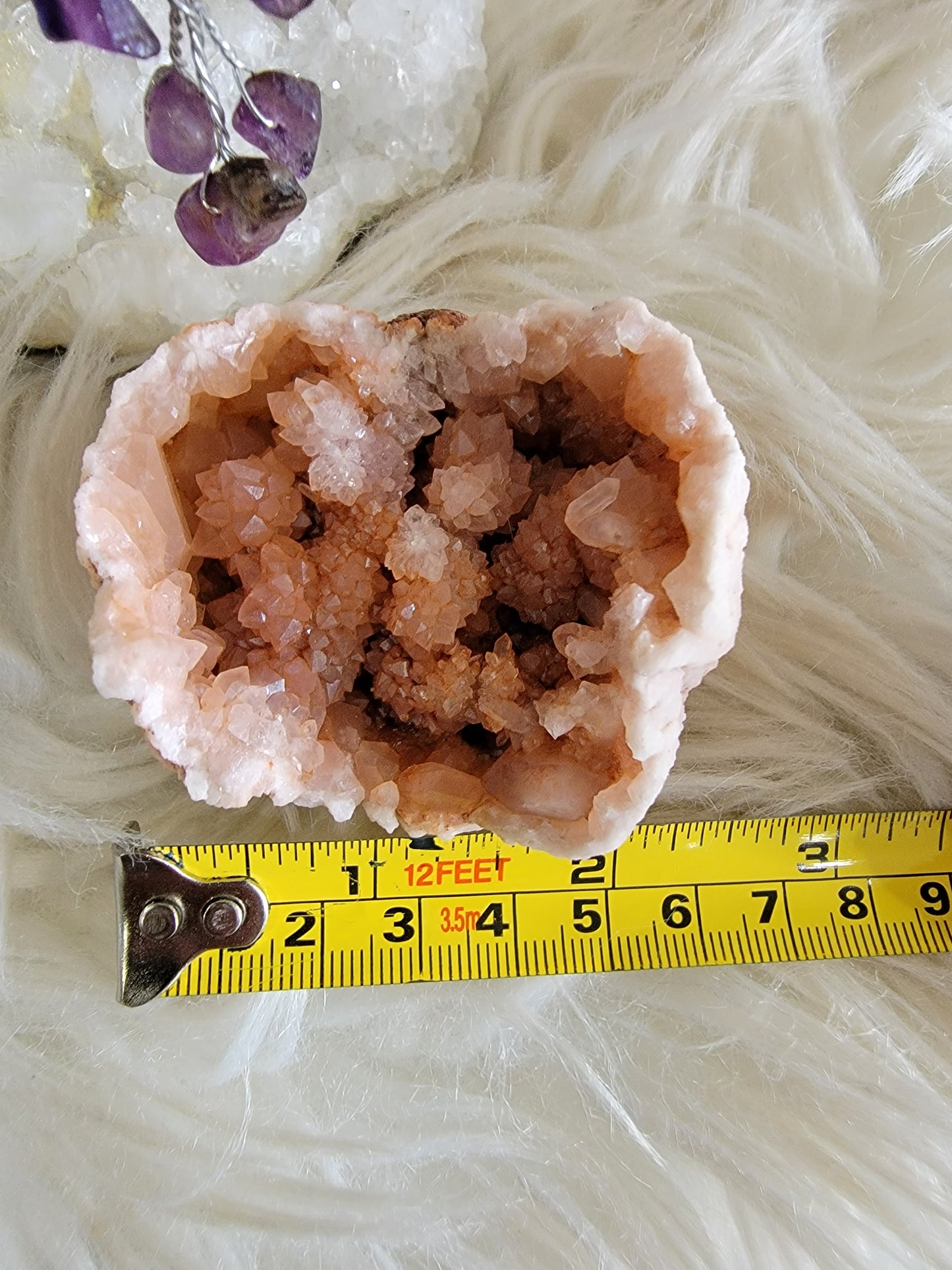 Pink Amethyst Cluster (XL) - The Healing Collective NY