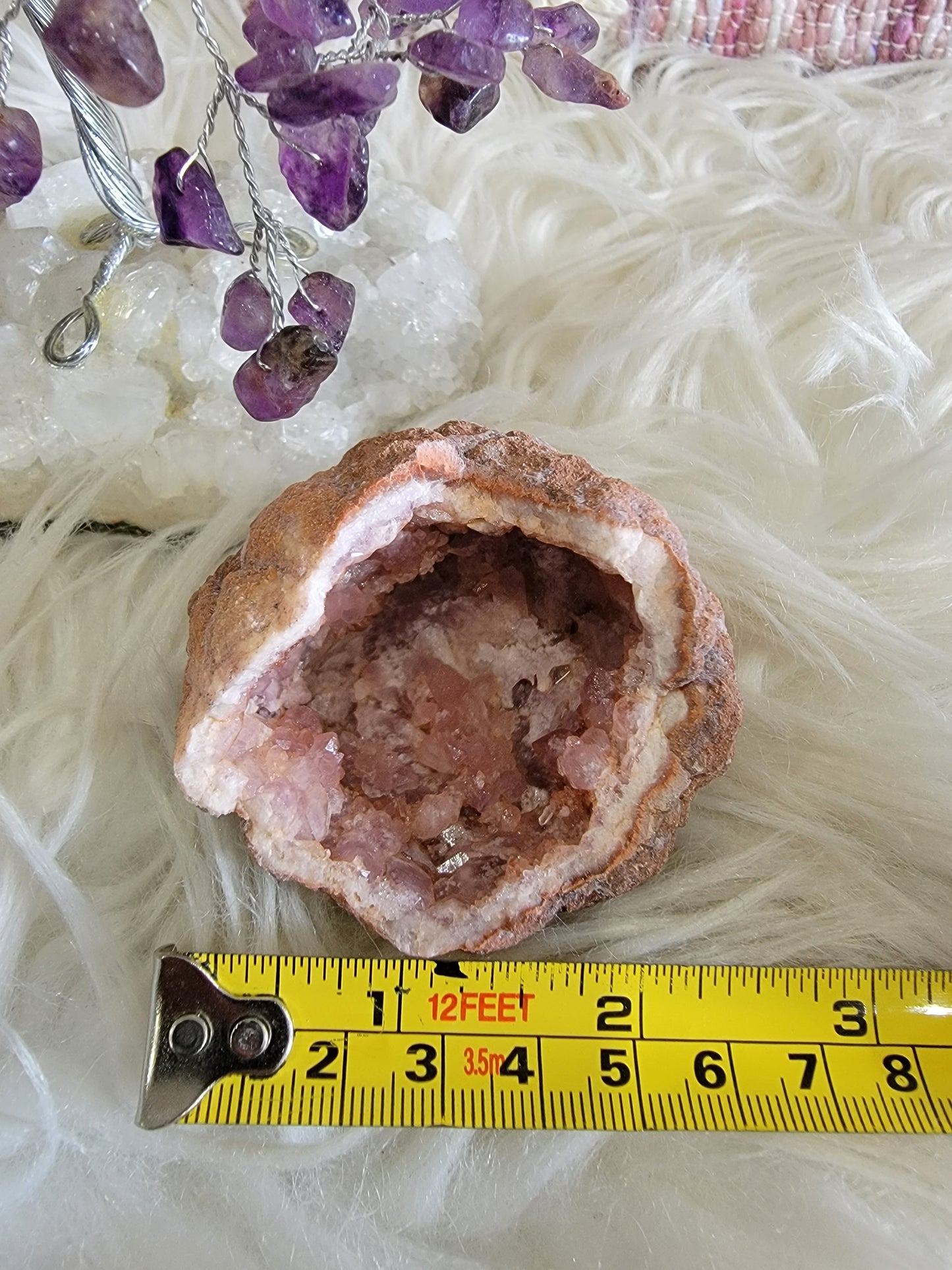 Pink Amethyst Cluster (M) - The Healing Collective NY
