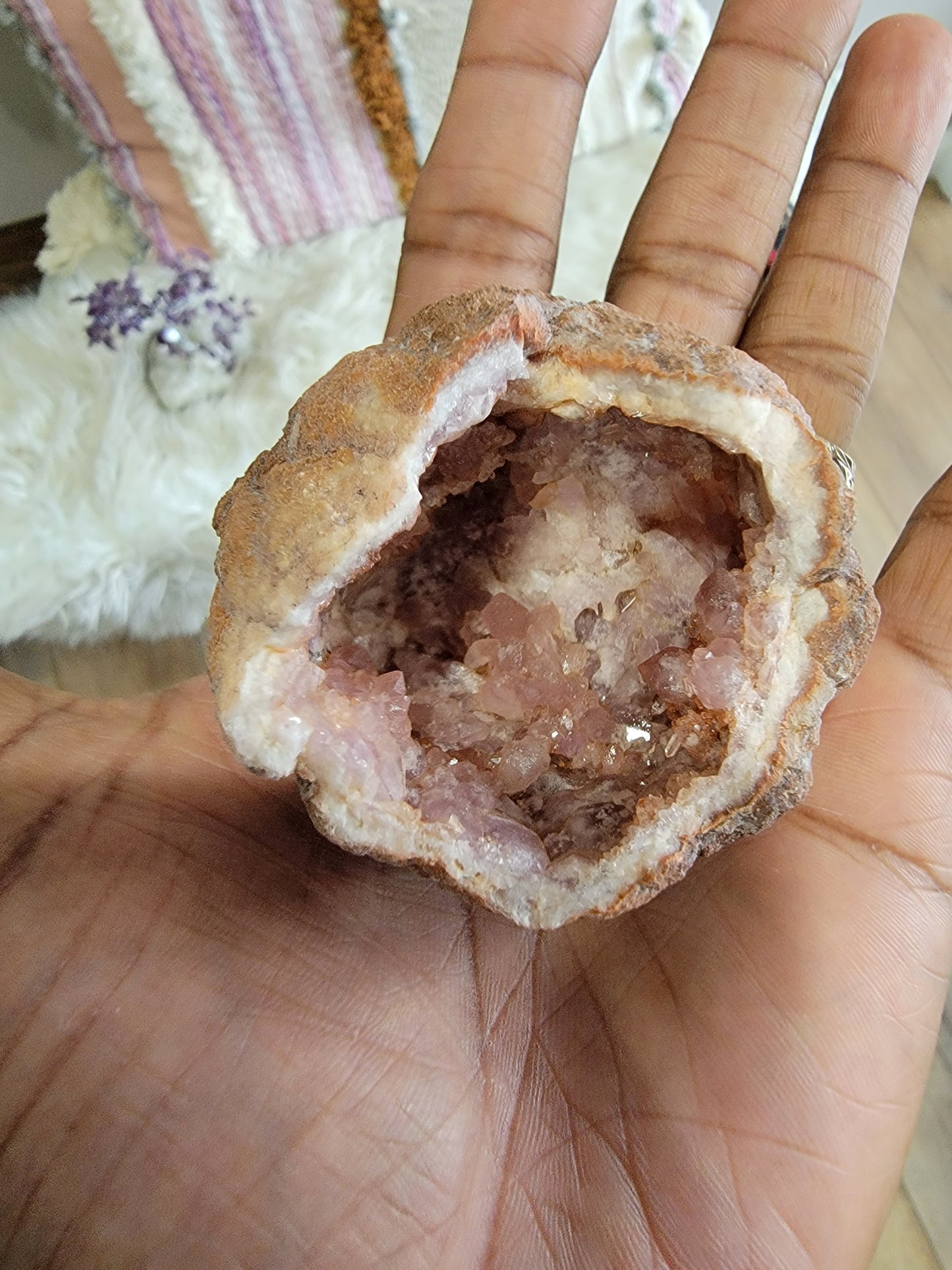 Pink Amethyst Cluster (M) - The Healing Collective NY