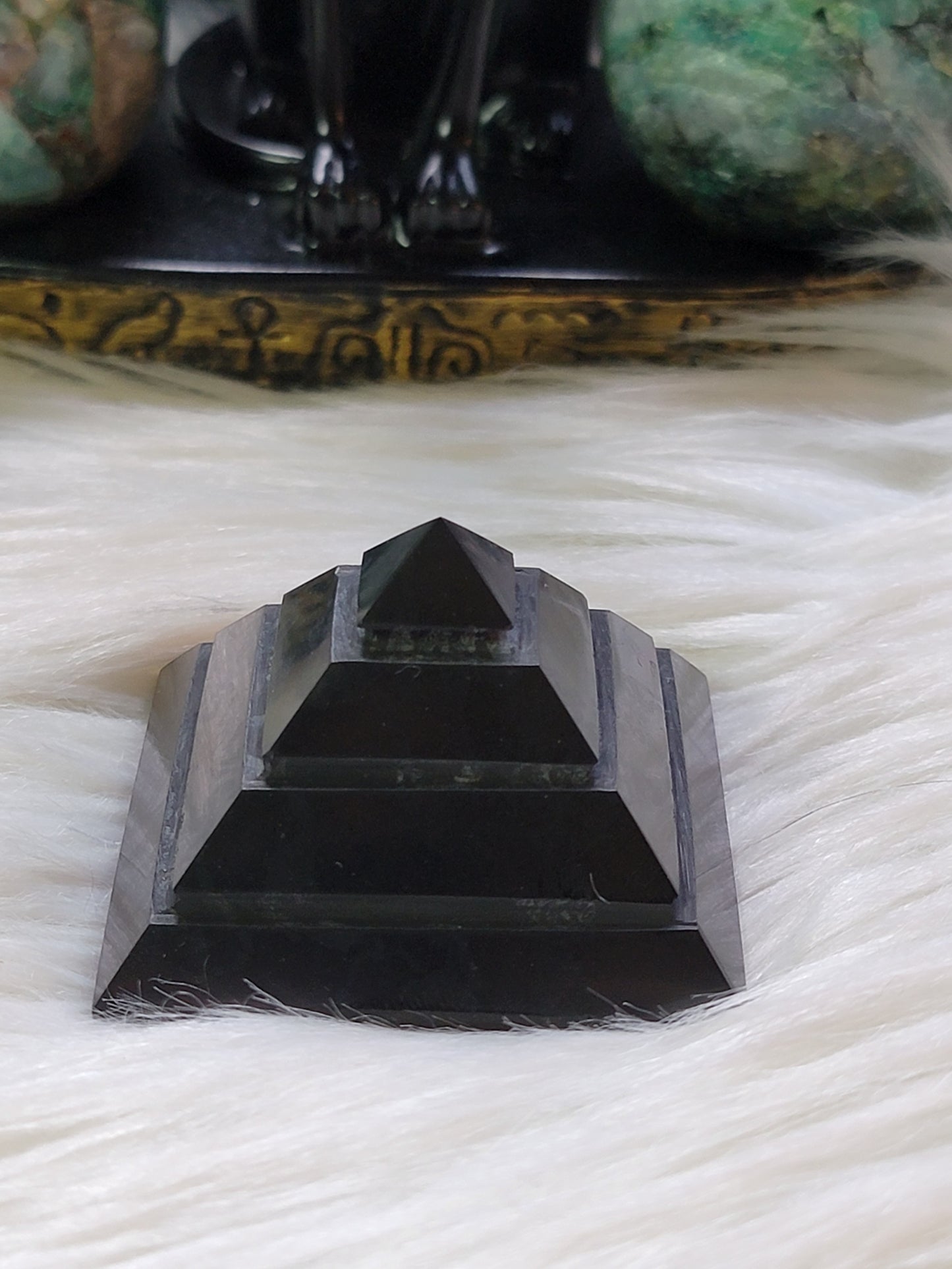 Shungite Saccara Step Pyramid - The Healing Collective NY
