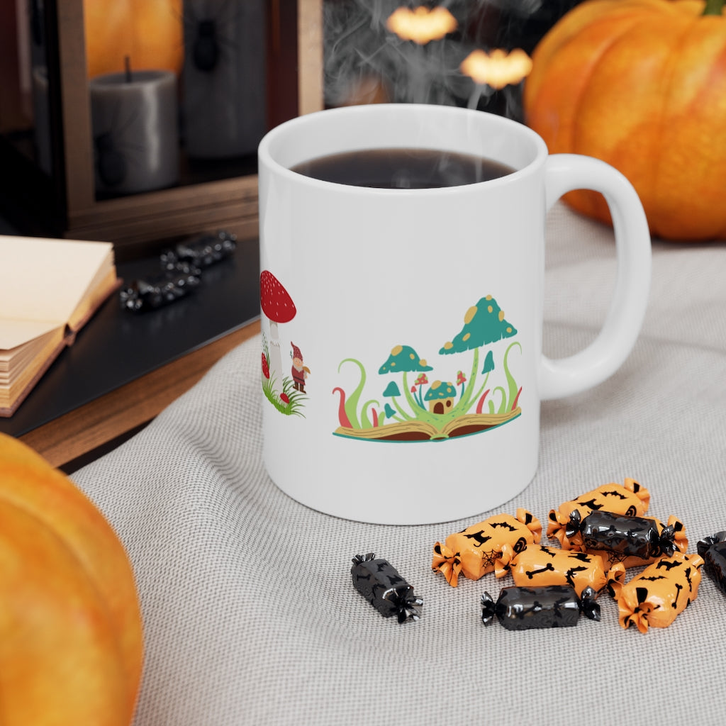 Mushroom Gnome Mug - Cozy Coven