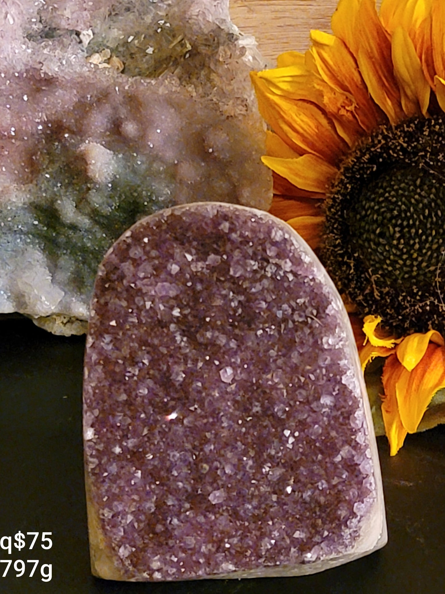 Amethyst Cut Base (q) - The Healing Collective NY