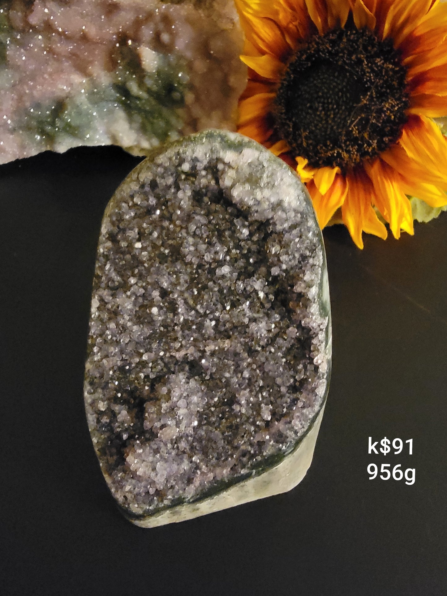 Amethyst Cut Base (k) - The Healing Collective NY