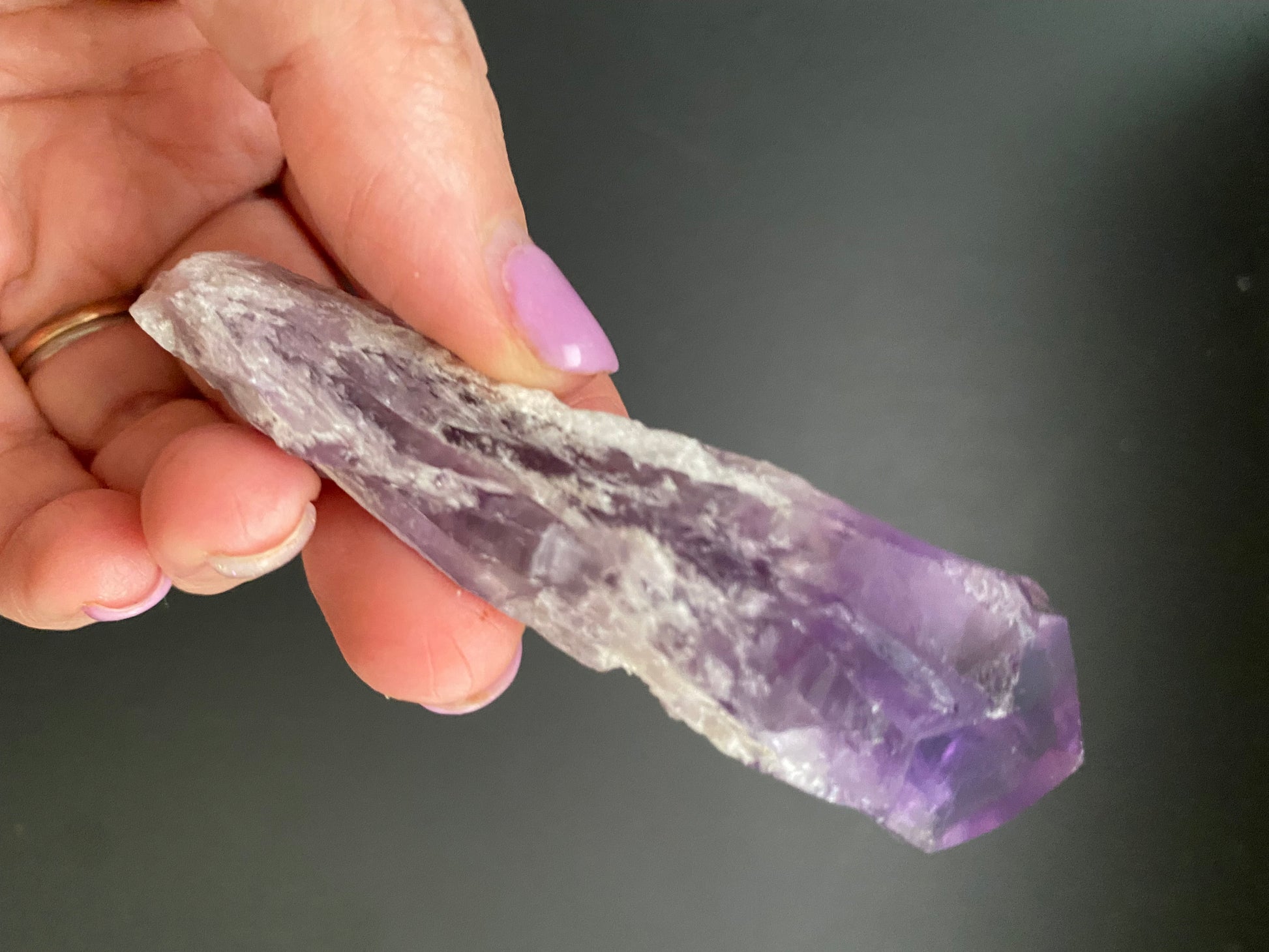 Amethyst Elestial Root Points - The Healing Collective NY