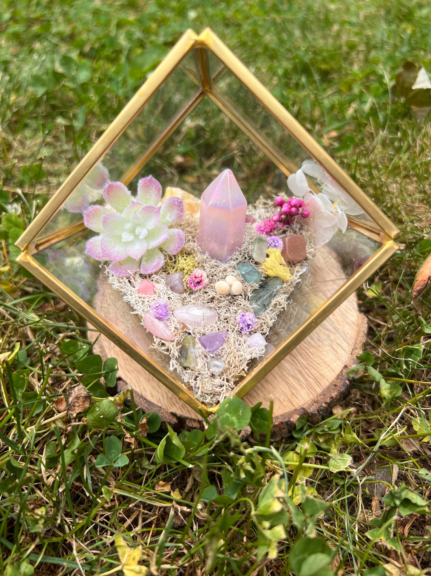 Crystallized Garden Geodome