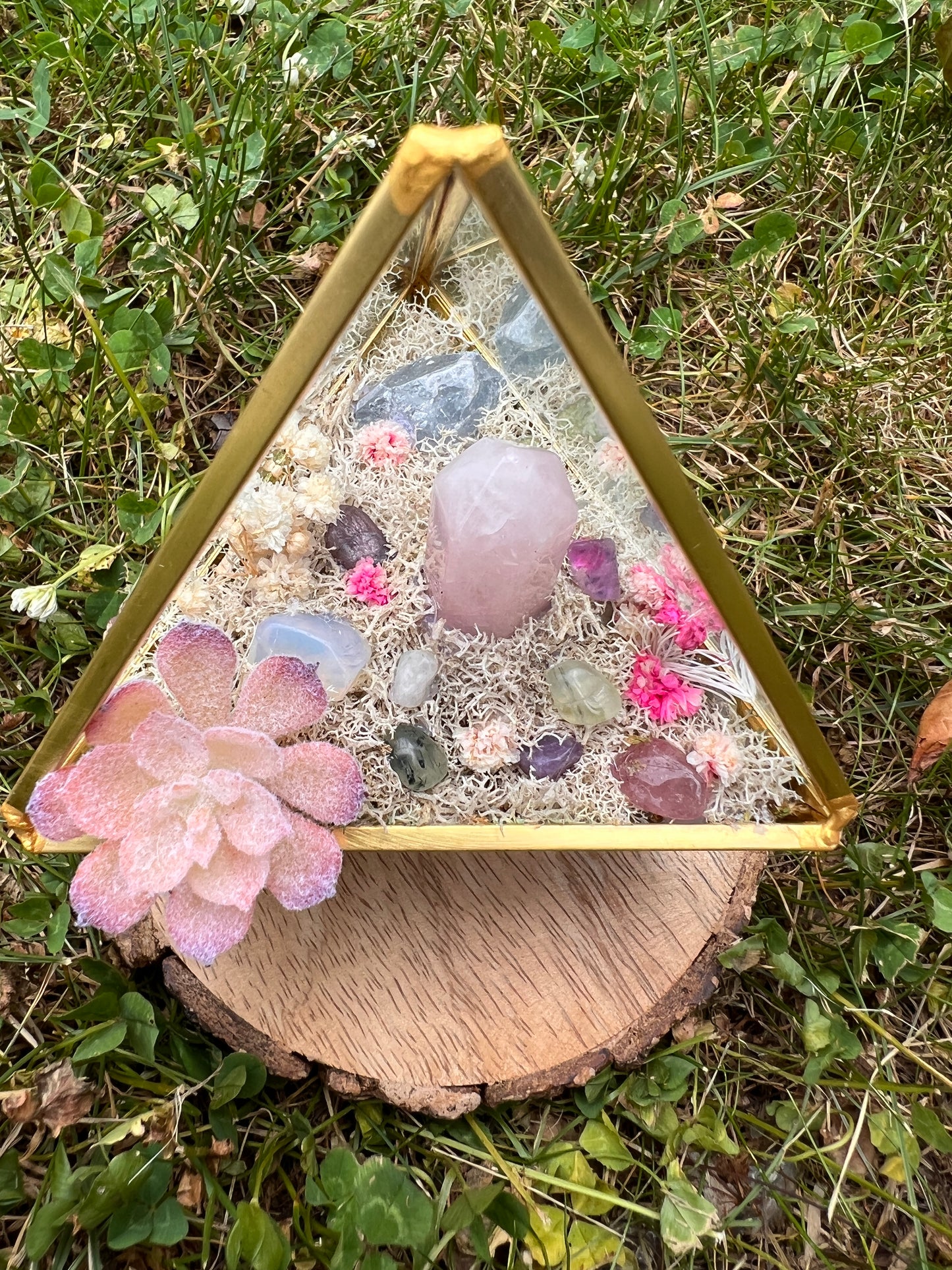 Crystallized Garden Geodome