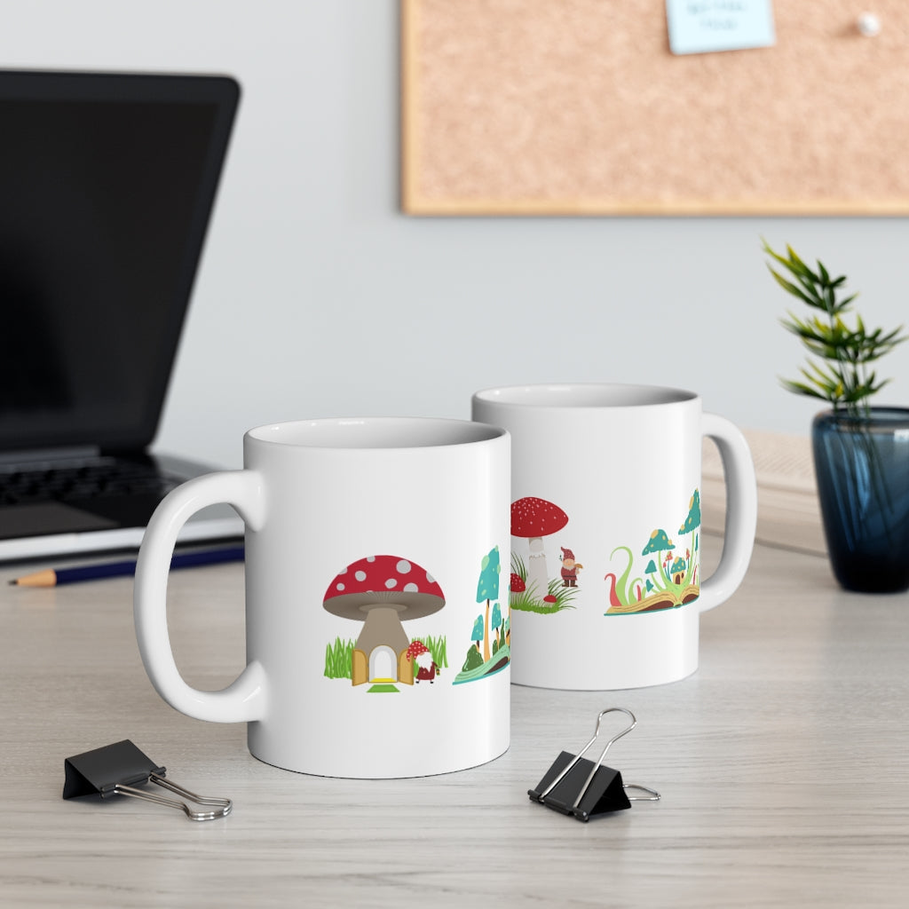 Mushroom Gnome Mug - Cozy Coven
