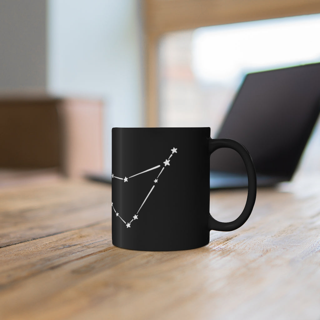 Capricorn Astrology Sign with Constellation Mug - Cozy Coven