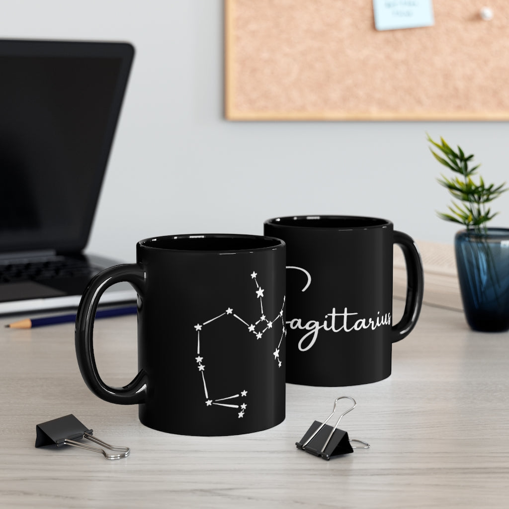 Sagittarius Astrological Sign with Constellation Mug - Cozy Coven